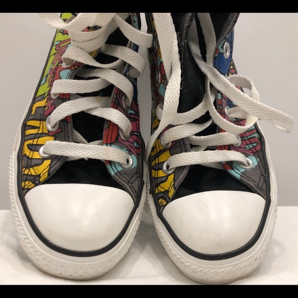 Hi-top Converse size Men’s 4/ Women’s 6 - Picture 5 of 8